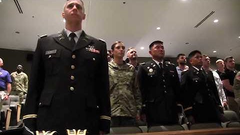 3rd Regiment, Advanced Camp | Commissioning Ceremony