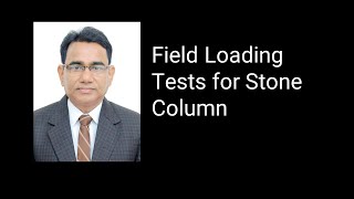 Field loading test for stone column | Techniques for Ground Improvement | Civil Engineering