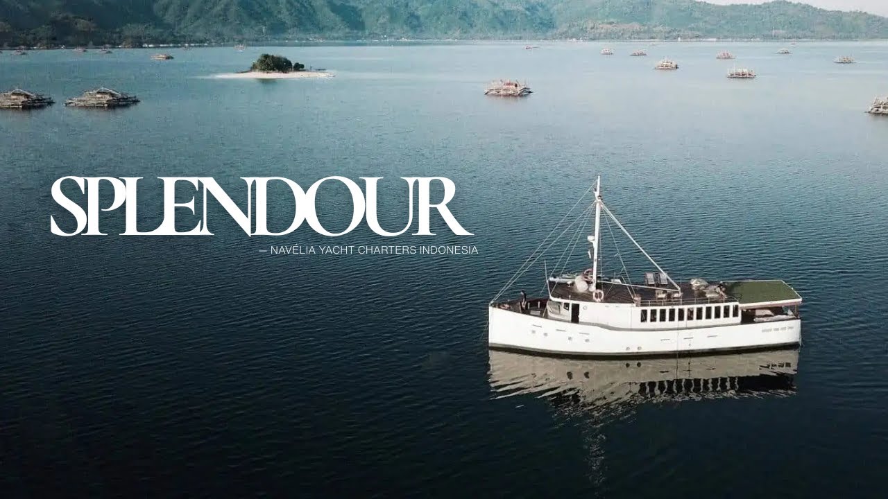 Splendour video tour — private yacht charter in Komodo National Park