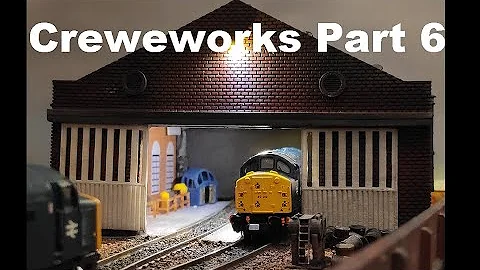 Lets Build Creweworks Part 6 - Small Loco Shed