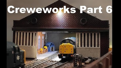 Lets Build Creweworks Part 6 - Small Loco Shed