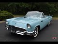 D Code 312 V8 Powered 1957 Ford Thunderbird Test Drive