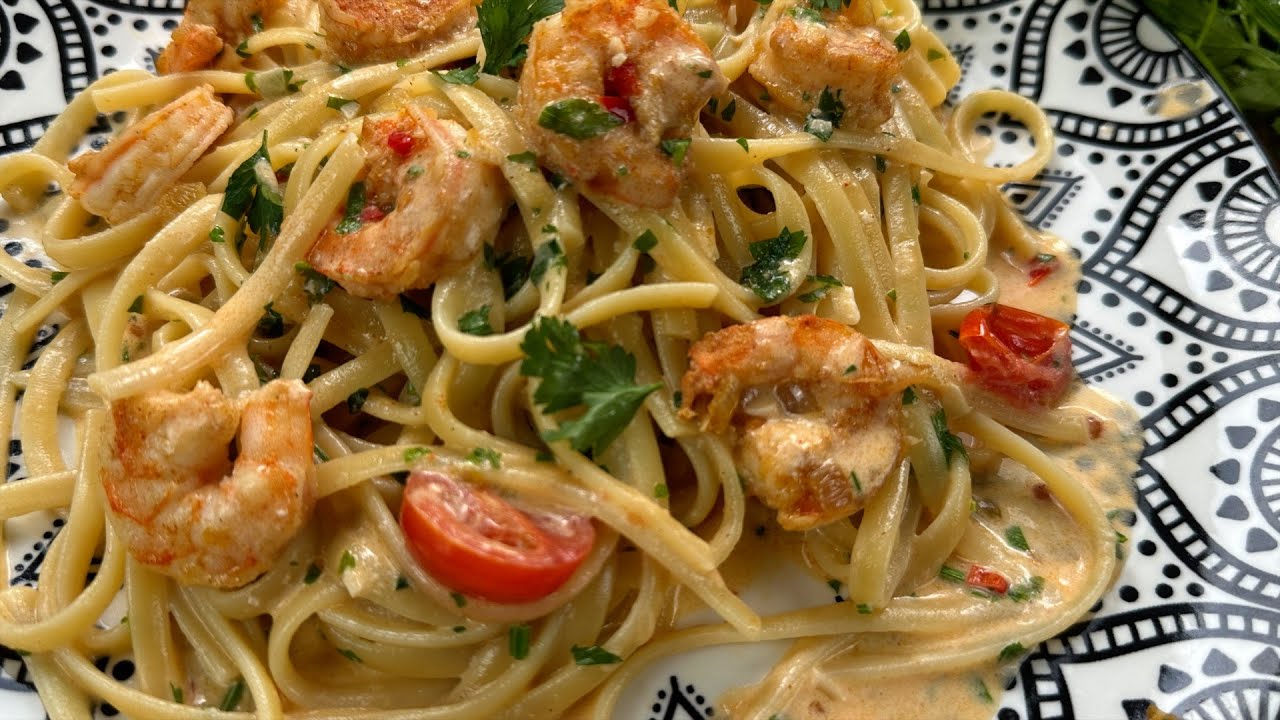 ***Znakomite krewetki w sosie śmietanowym #152***