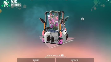 War Robots - 5x Openings of EvoLife 200 Token ("GOLD") Event Chests