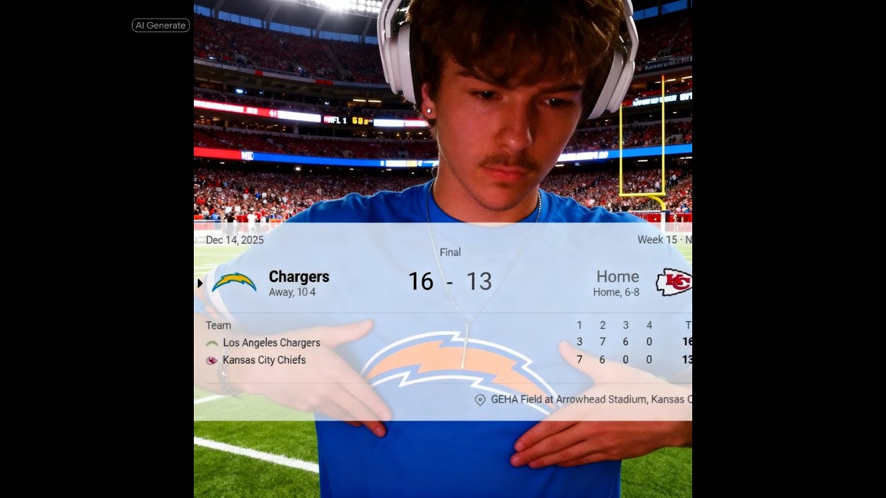 Chargers vs Chiefs Breakdown Reaction [Week 15 NFL Football]