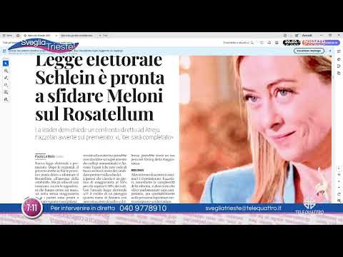 SVEGLIA TRIESTE! | 27/11/2025