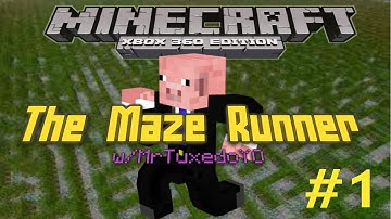 Minecraft Xbox 360 - The Maze Runner Part 1 - LEZZ GOO