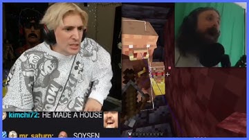 xQc reacts to Forsen get jumpscared during Speedrun