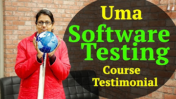 Uma Software Testing Course   Testimonial at WebtechLearning
