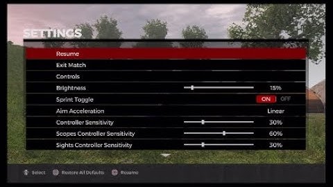 H1Z1 on PS4:Glitch change to 3rd person aim