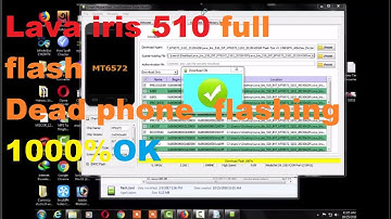 Lava iris 510 Flash Dead Phone Repair