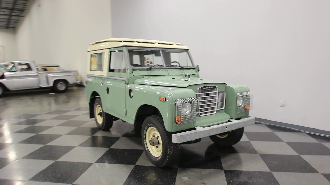 773 NSH 1974 Land Rover Series III YouTube