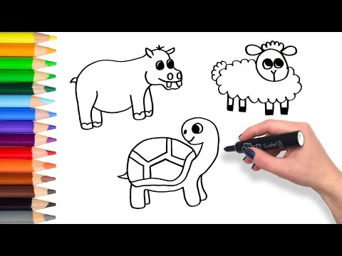 Video: Ako Naučiť Deti Kresliť Zvieratká