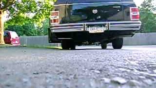 1988 Buick LeSabre Hearse with true duel exhaust