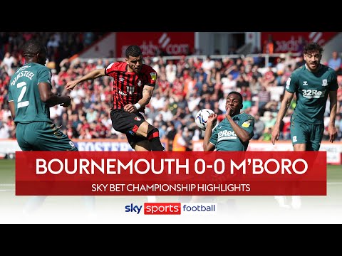 Middlesbrough stand firm to deny Cherries!  | Bournemouth 0-0 M’Boro | Championship Highlights