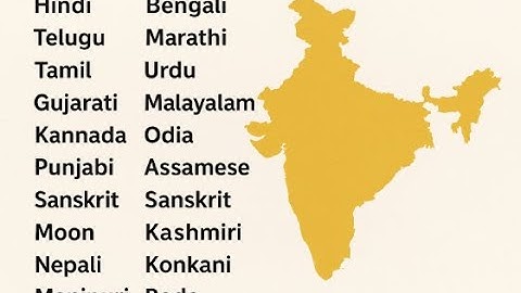 Official Languages of India| TirangaKids| Video for kids