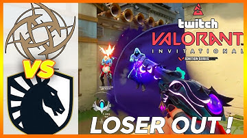 LOSER OUT! NiP vs Team Liquid HIGHLIGHTS - BLAST Valorant Twitch Invitational