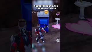 SECRET HIDDEN CAVE CHESTS LOCATION in Fortnite Chapter 7 🤯 #fortnite #shorts