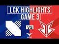 DRX vs BRO Highlights Game 3 | LCK 2025 | DRX vs OK BRION