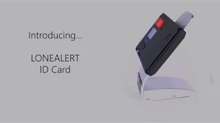 ID Card - LONEALERT Product Video