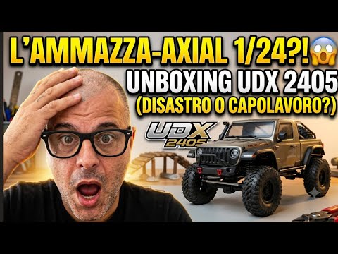 THE AXIAL-KILLER 1/24?! 😱 UDX 2405 Unboxing (Disaster or Masterpiece?)