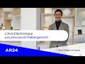 Avis electronique  les preuves et lhbergement