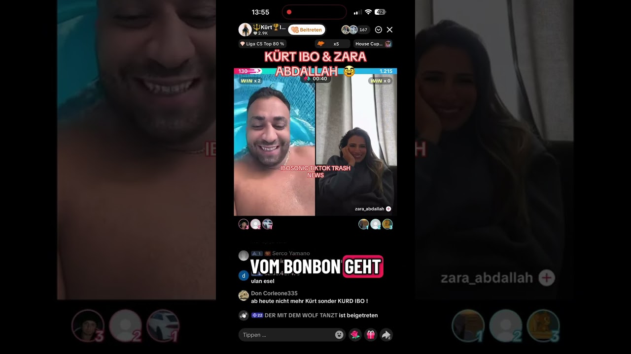 KÜRT IBO & ZARA ABDALLAH  🥸