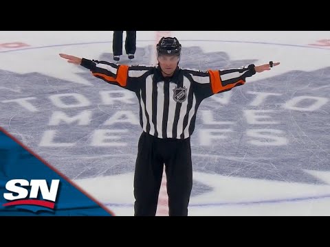 Download John Tavares Has Goal Waved Off After Justin Holl Called For Interference Penalty