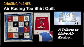 Air Racing Tee Shirt Quilt at Spirit of Flight