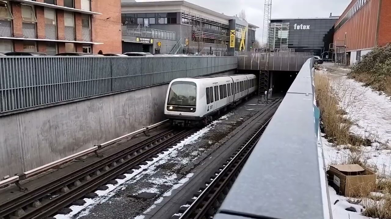 Metro på Fasanvej St.