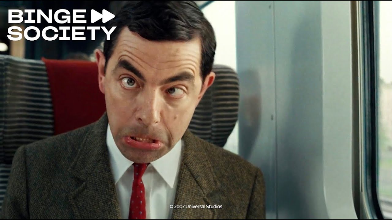 Mr Bean's Holiday: Bean Weird Faces - YouTube