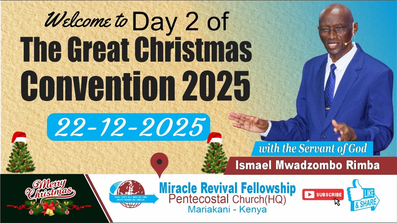 CLEANSING OF SIN | DAY2: THE GREAT CHRISTMAS CONVENTION - 2025 | 22.12.2025