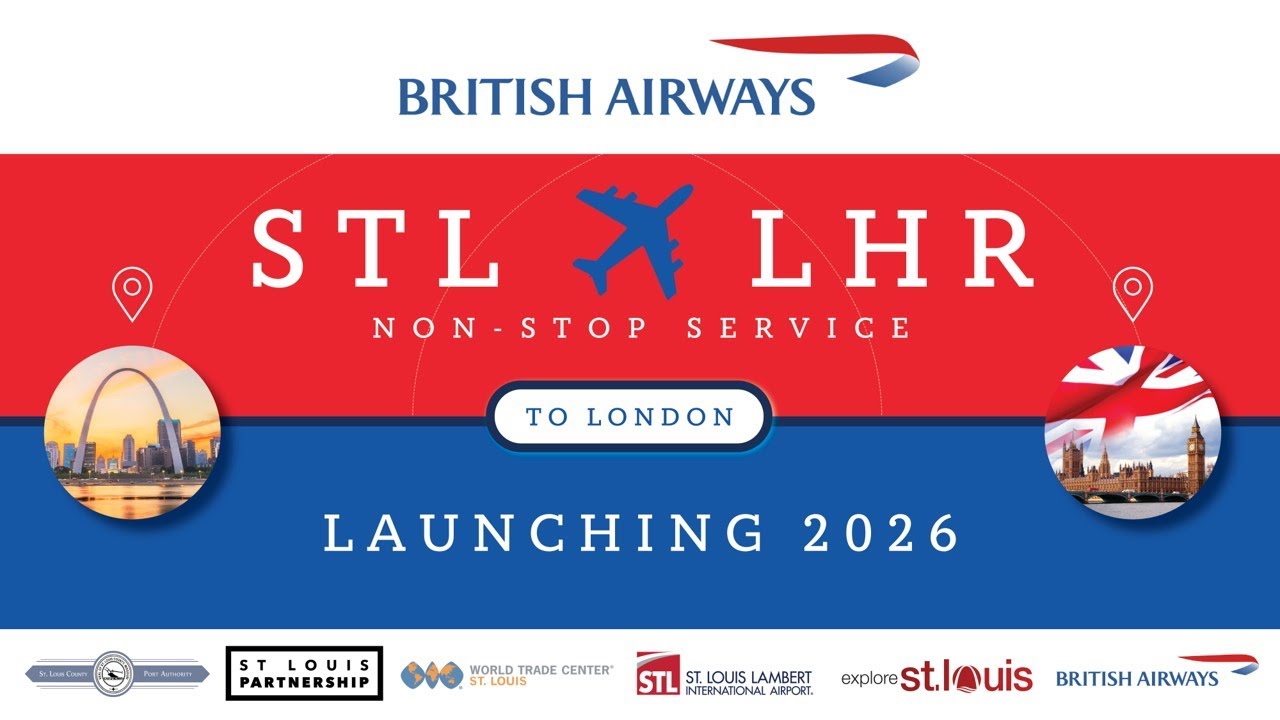 British Airways Announces New Non-stop Flight Between St. Louis and London