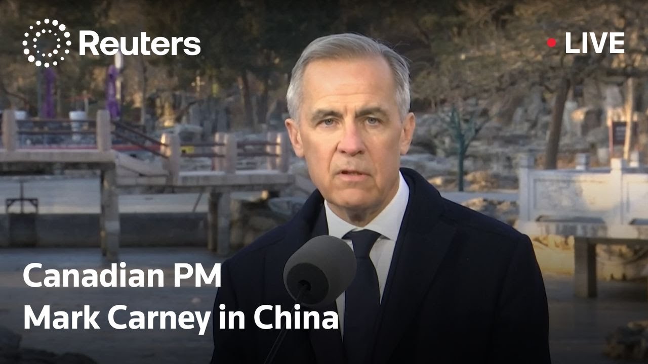 LIVE: Mark Carney speaks to the media in Beijing