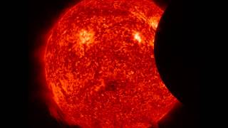Partial Solar Eclipse From Space -  Feb. 21, 2012 Wealth