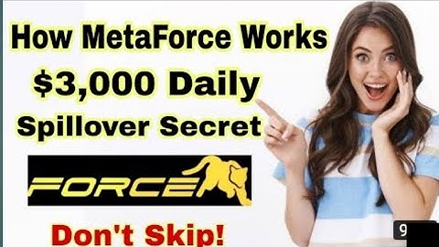 How to register on Meta force and get massive spillovers