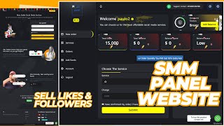 Create your Own SMM Panel Website | Sell Likes, Followers, Comment, Reaction and Traffic Online screenshot 3