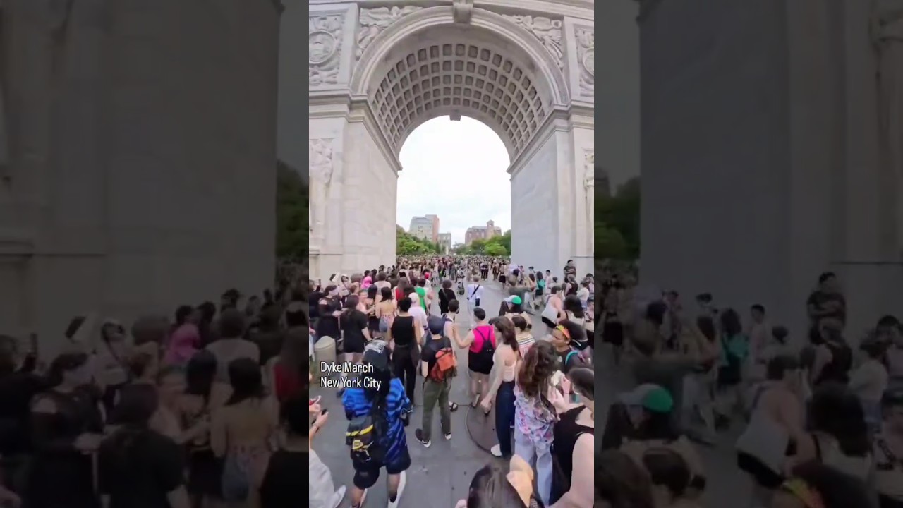 Dyke March Born This Way NYC