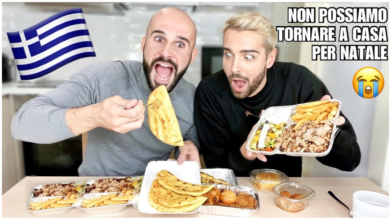 MANGIAMO PER LA PRIMA VOLTA CUCINA TIPICA GRECA!! Top o Flop? | Mukbang Greek Food 🇬🇷