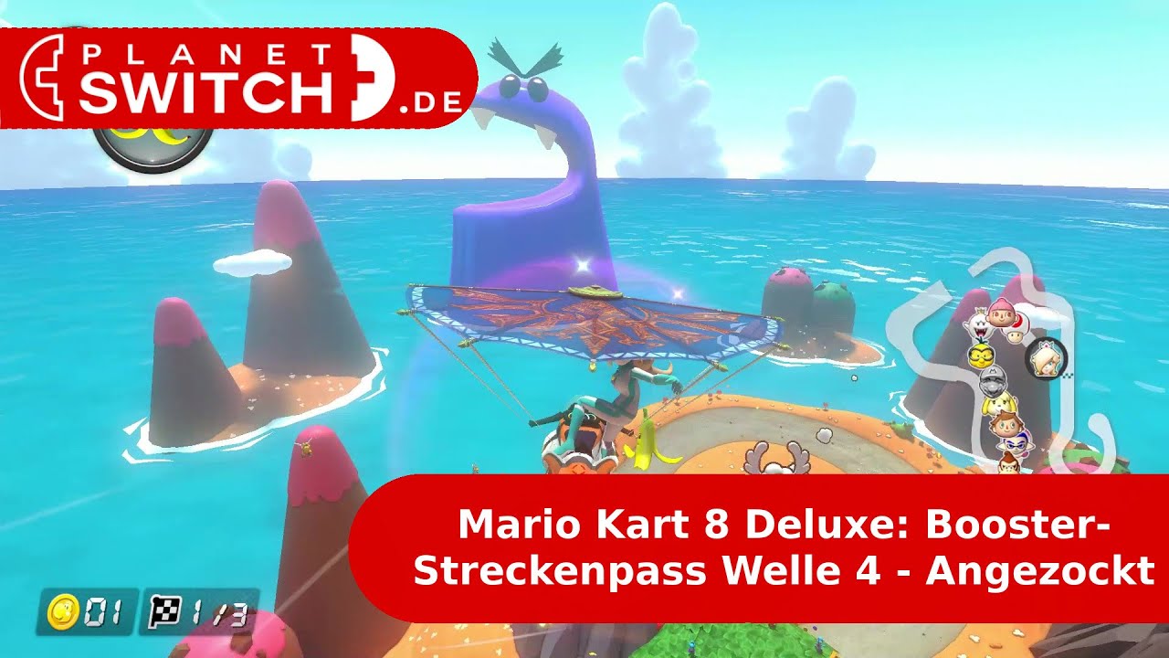 Welle 4 des Mario Kart 8 Deluxe – Booster-Streckenpasses erscheint