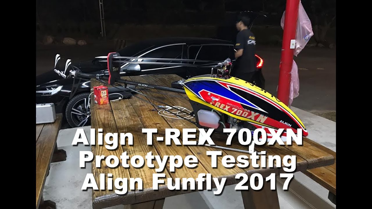 Align T-REX 700XN Alan Sabo Jr Align FunFly 2017 - YouTube