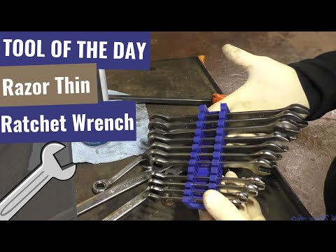 Tool Of The Day - Astro Tools Razor Wrenches Super Thin Ratcheting Wrenches