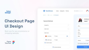 Checkout Page - User Interface Design | Figma Tutorial