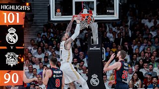 Real Madrid 101 - 90 Baskonia | Segundo partido playoff Euroleague