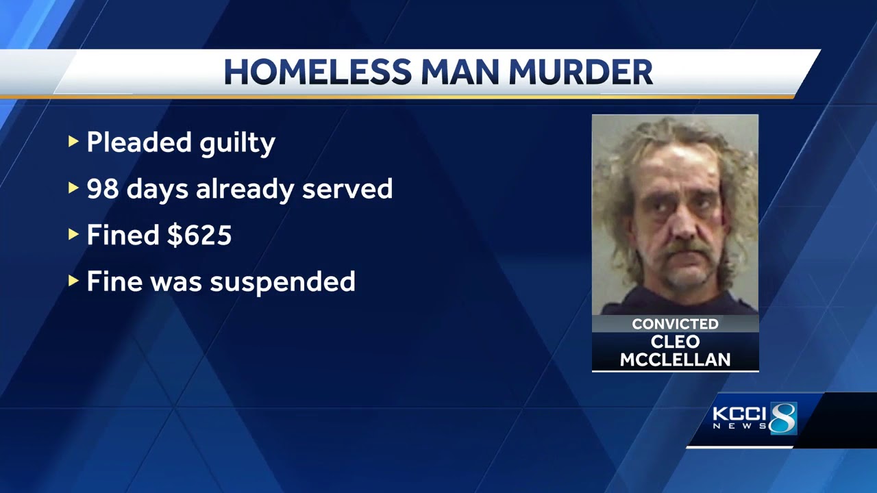 Man charged as accessory in death of homeless man sentenced - YouTube