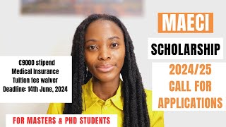 MAECI SCHOLARSHIP 2024 CALL OPEN|€9000 Stipend + Tuition Waiver| Study In Italy 2024