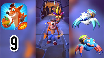 Crash Bandicoot: On The Run! | Walkthrough Gameplay All Levels #9