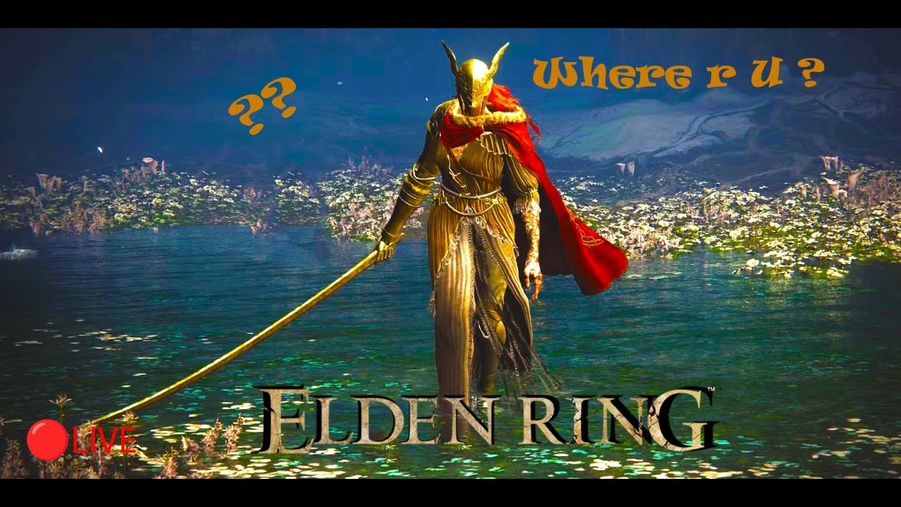 🔴Wandering in Haligtree in search of Maleina | Elden Ring Live (Part 20 ...