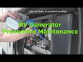 RV 101® -  RV Generator Preventive &amp; Scheduled Maintenance