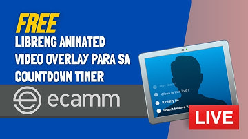 FREE Animated Video Overlay for Your Countdown Timer | ECAMM
